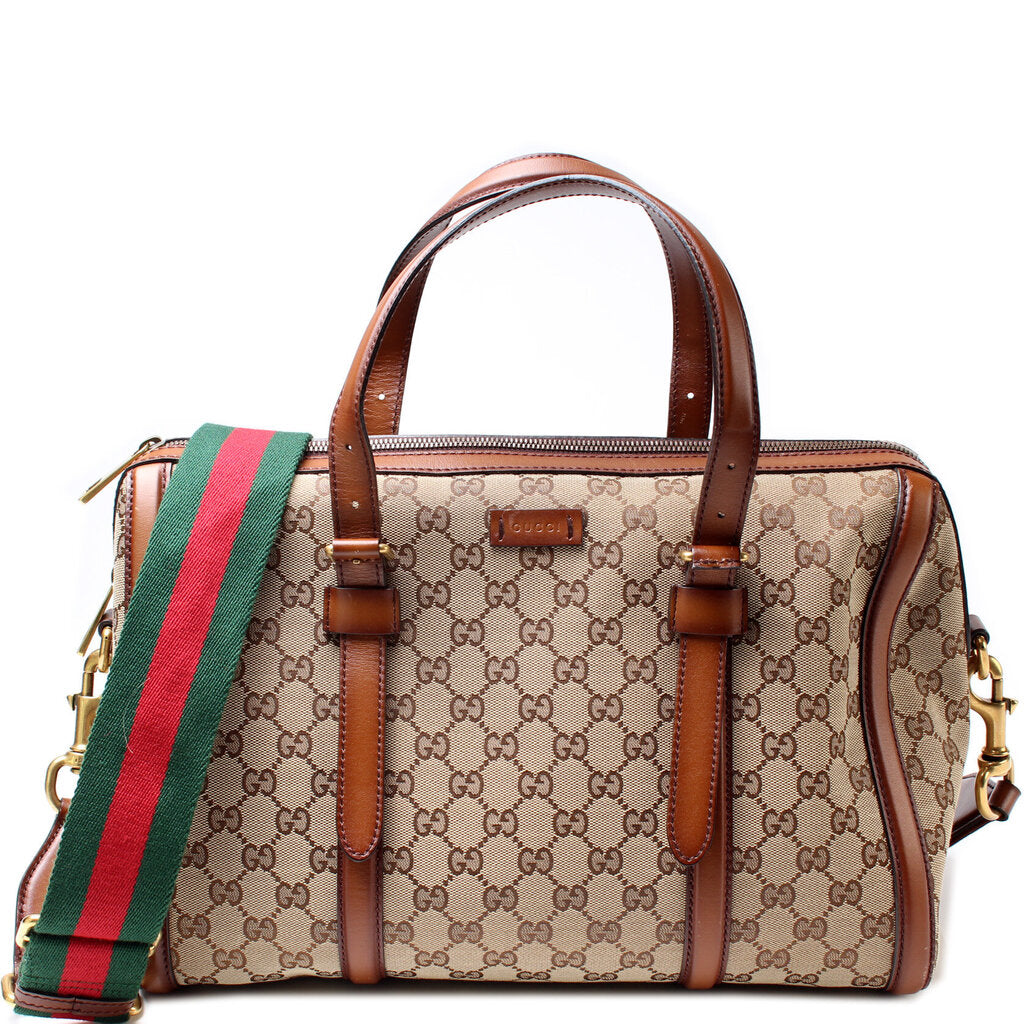 Gucci Lady Web Boston Bag