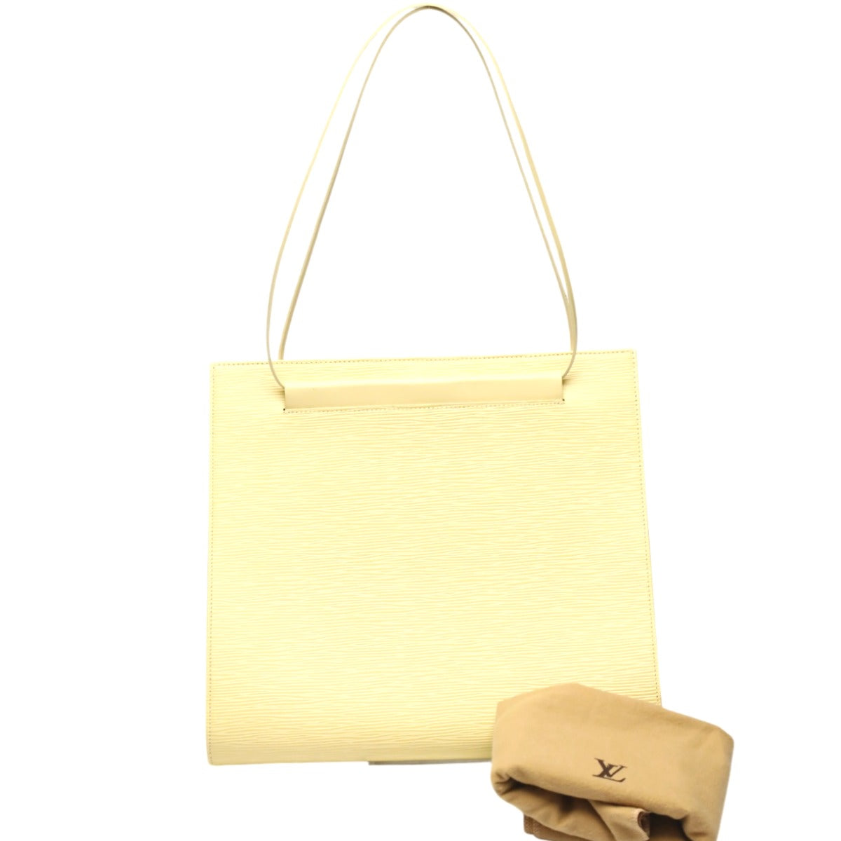 LOUIS VUITTON Shoulder Bag Epi Leather yellow Epi Saint Tropez