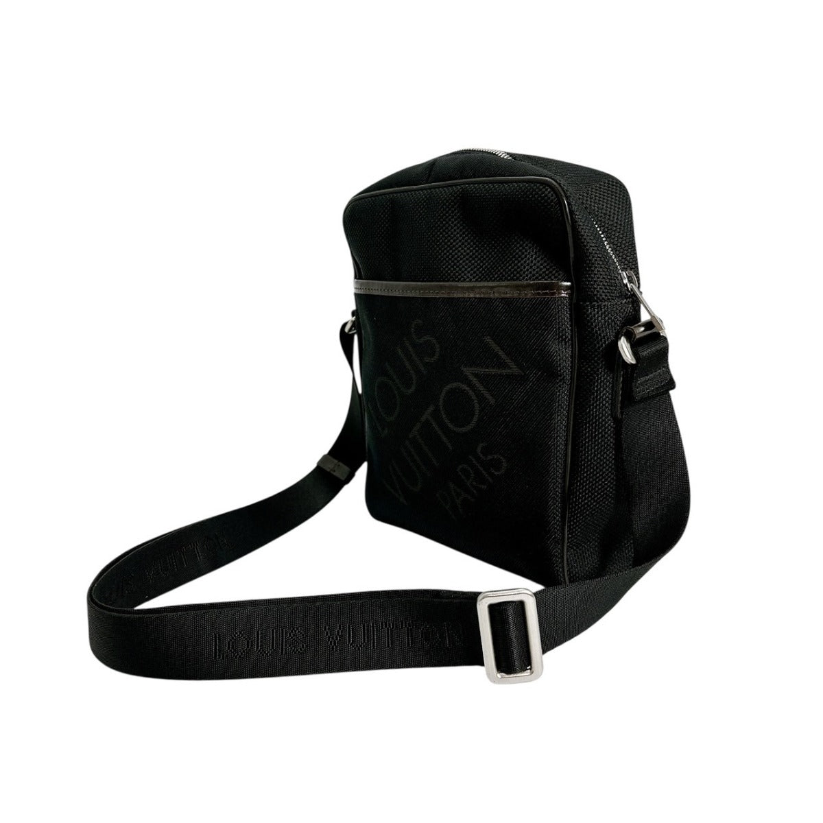 LOUIS VUITTON Shoulder Bag Damier Jean Canvas black Damier Geant Citadan NM Noir