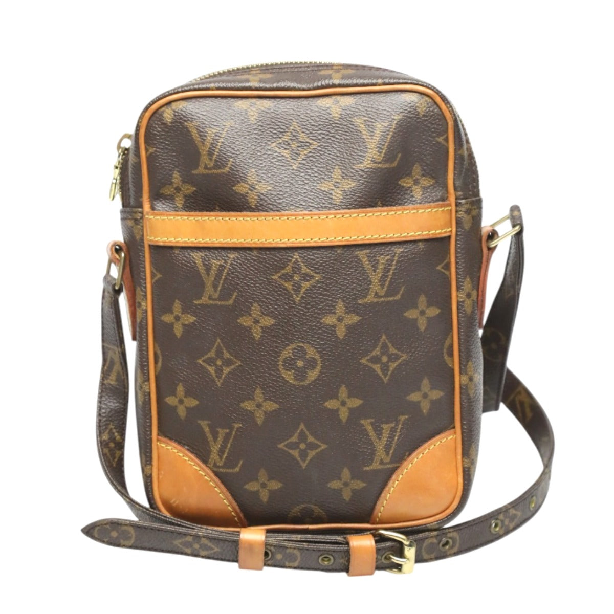 LOUIS VUITTON Shoulder Bag Monogram canvas Brown Shoulder Bag Monogram Danube Women