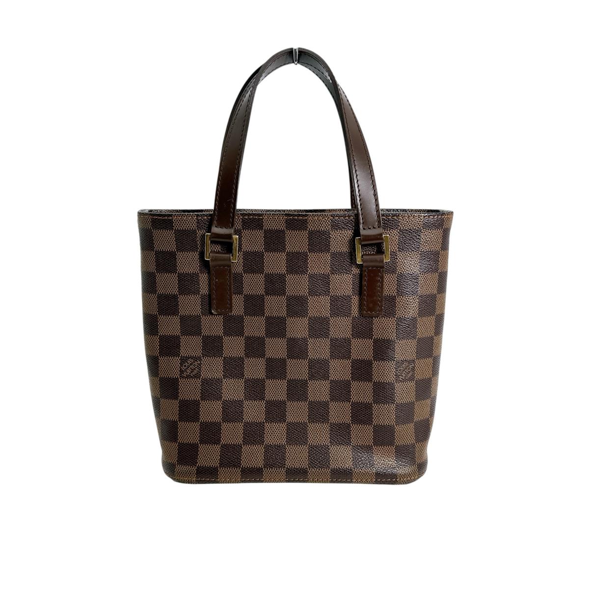 LOUIS VUITTON Handbag Damier canvas Brown Damier Vavan PM