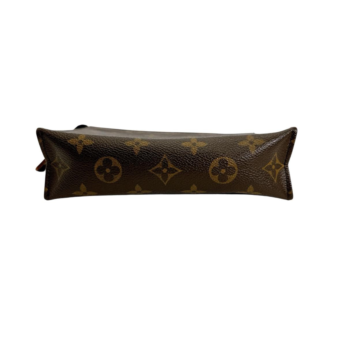 LOUIS VUITTON Pouch Monogram canvas Brown Pochette Monogram Toilette 19 unisex(Unisex)