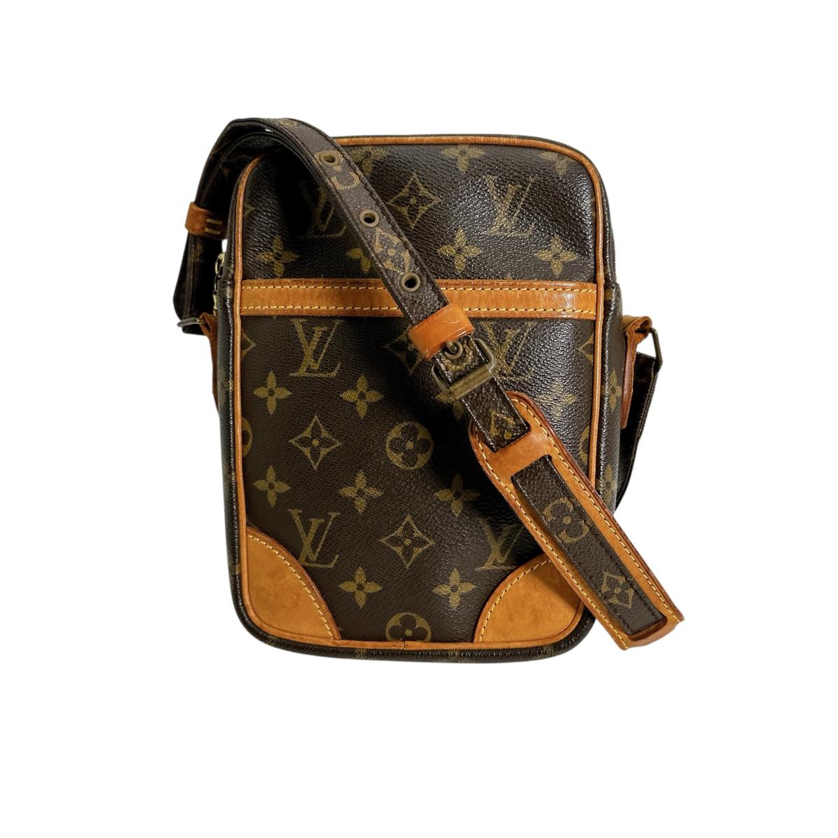 LOUIS VUITTON Shoulder Bag Monogram canvas Brown Monogram Danube