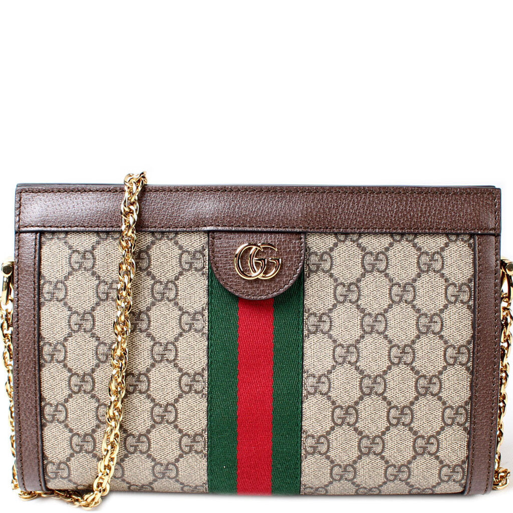 Gucci 503877 GG Supreme Ophidia Small Chain Bag