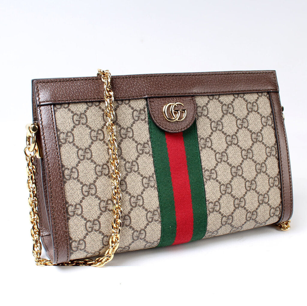 Gucci 503877 GG Supreme Ophidia Small Chain Bag