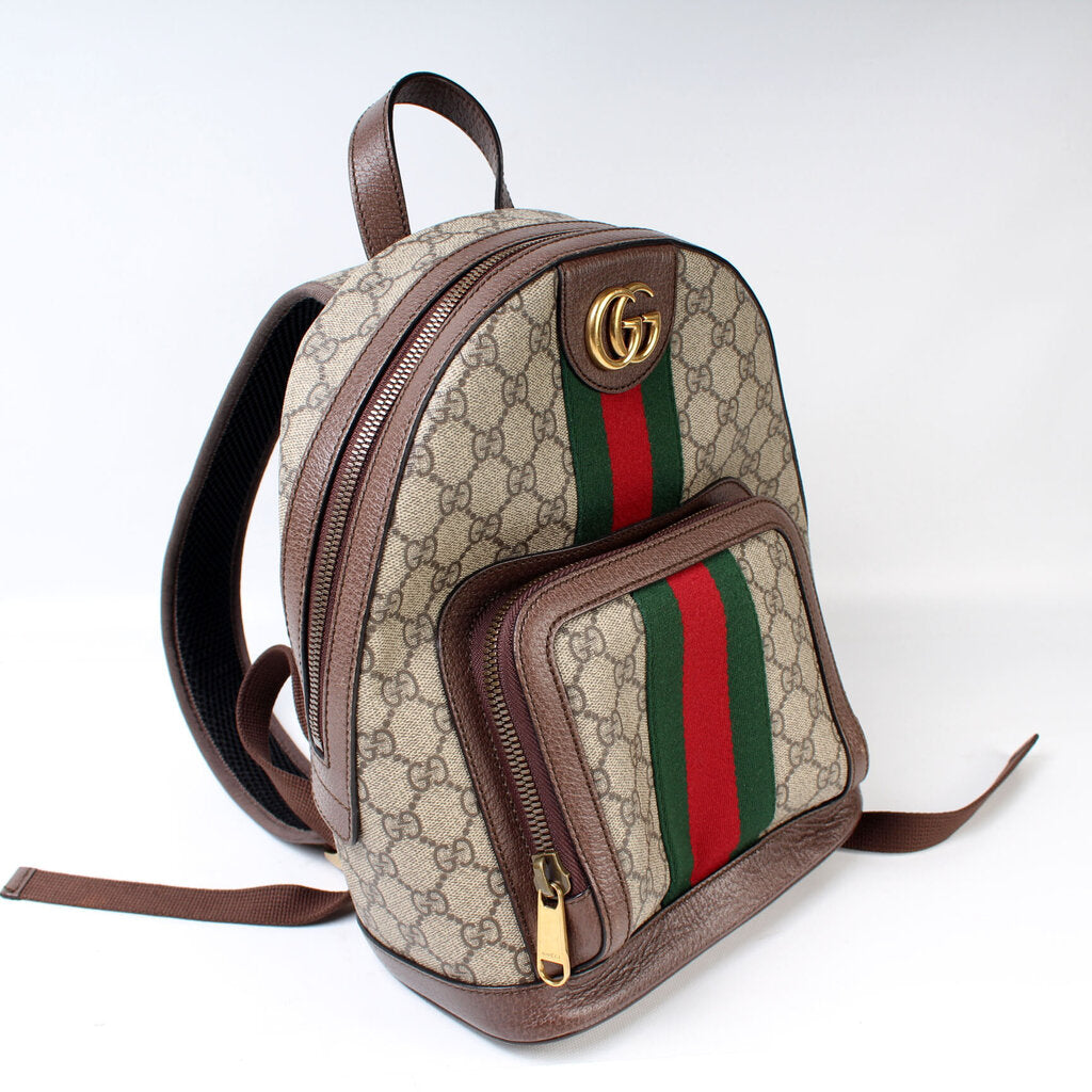 Gucci 547965 GG Supreme Ophidia Backpack Bag
