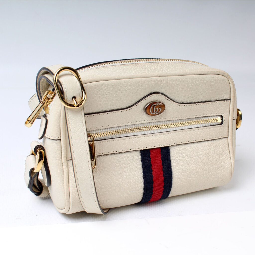Gucci 517350 Ophidia Mini Leather Bag