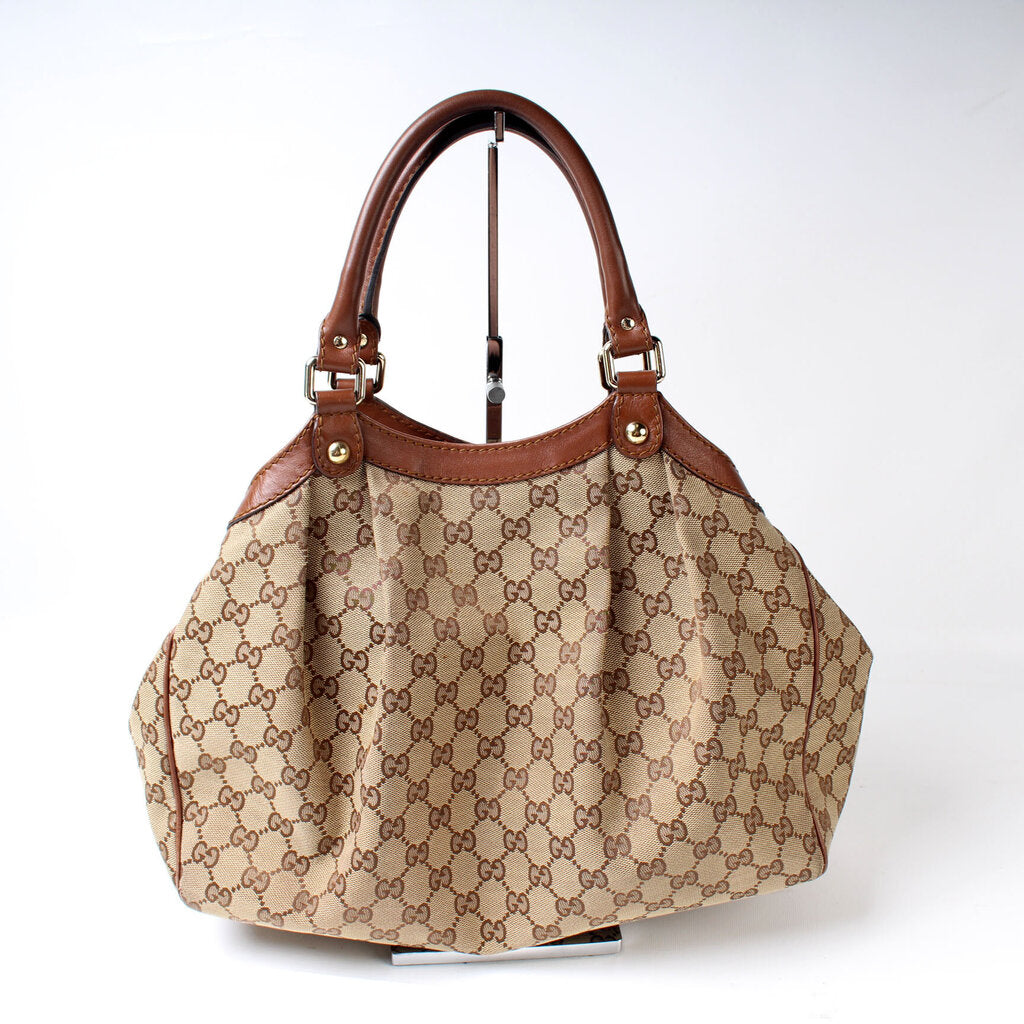 Gucci 211944 Sukey Canvas Tote Bag