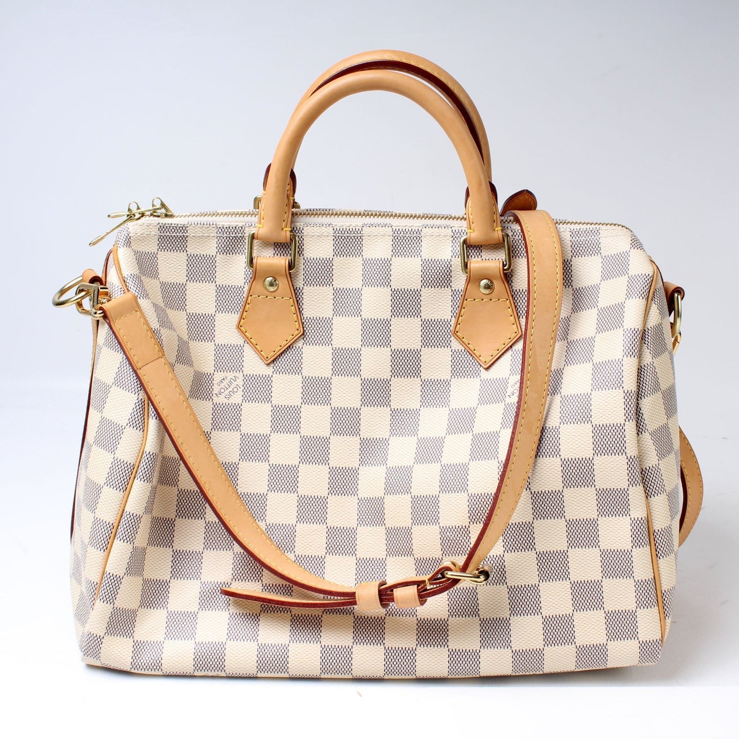 Louis Vuitton Speedy 30 Bandouliere Damier Azur