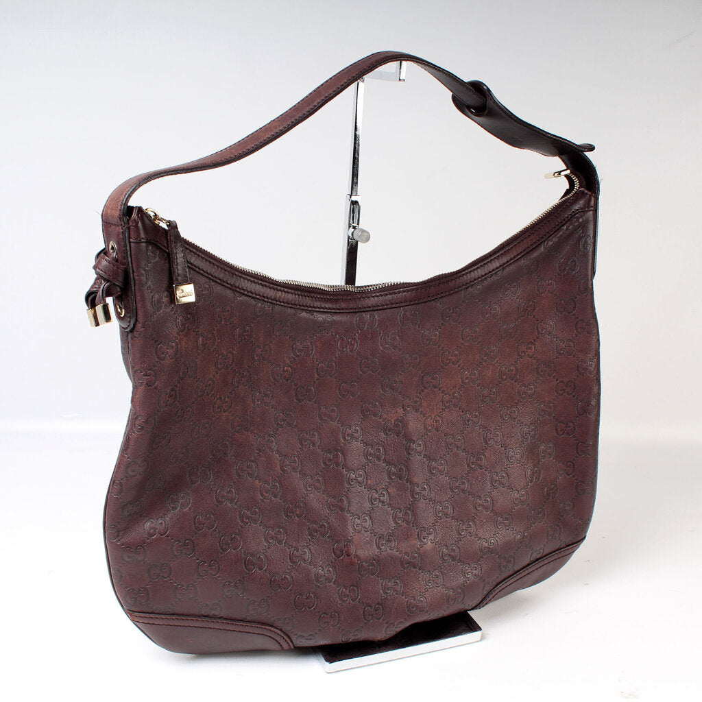 Gucci 162882 Monogram Princy Hobo Bag