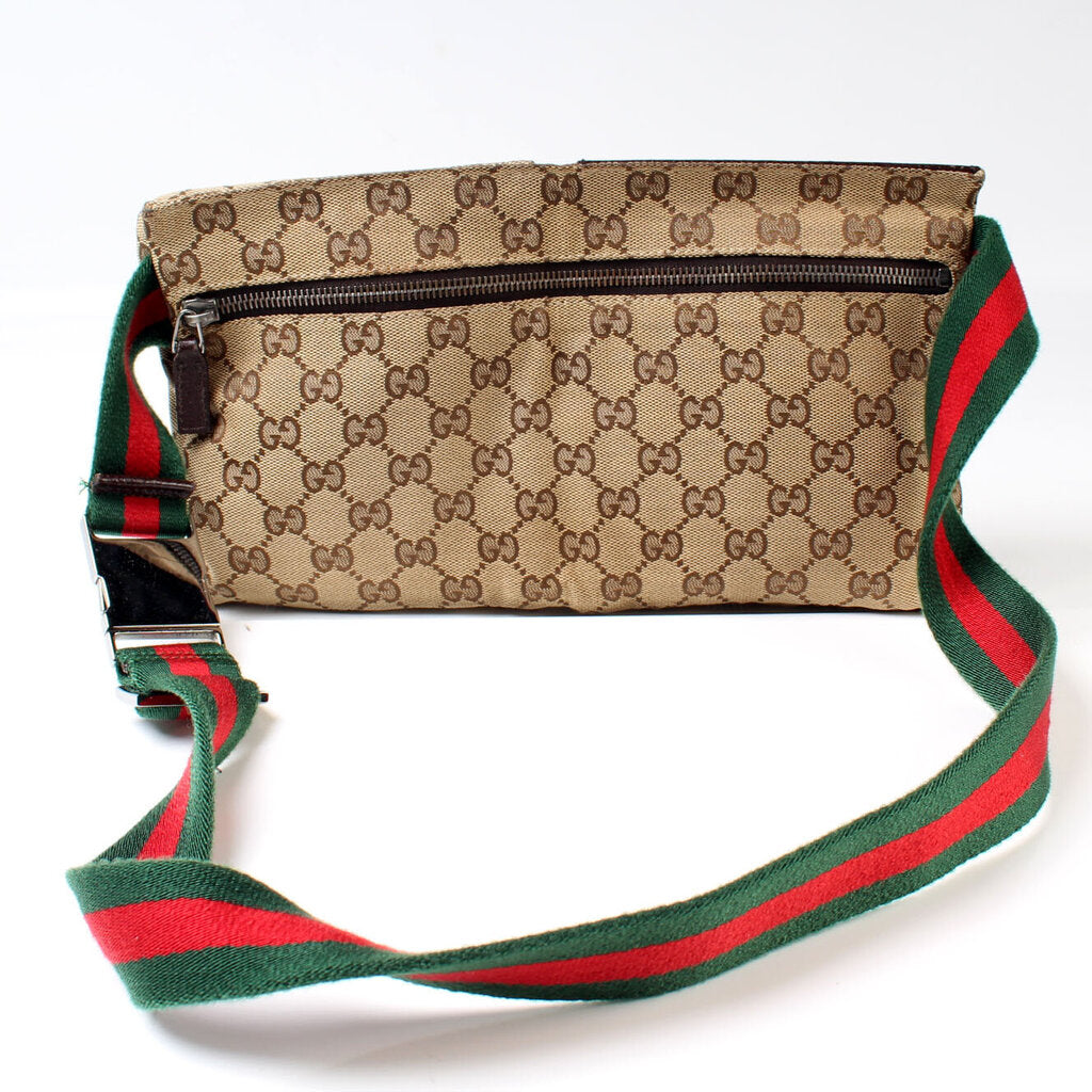 Gucci 28566 Canvas Waist Bag