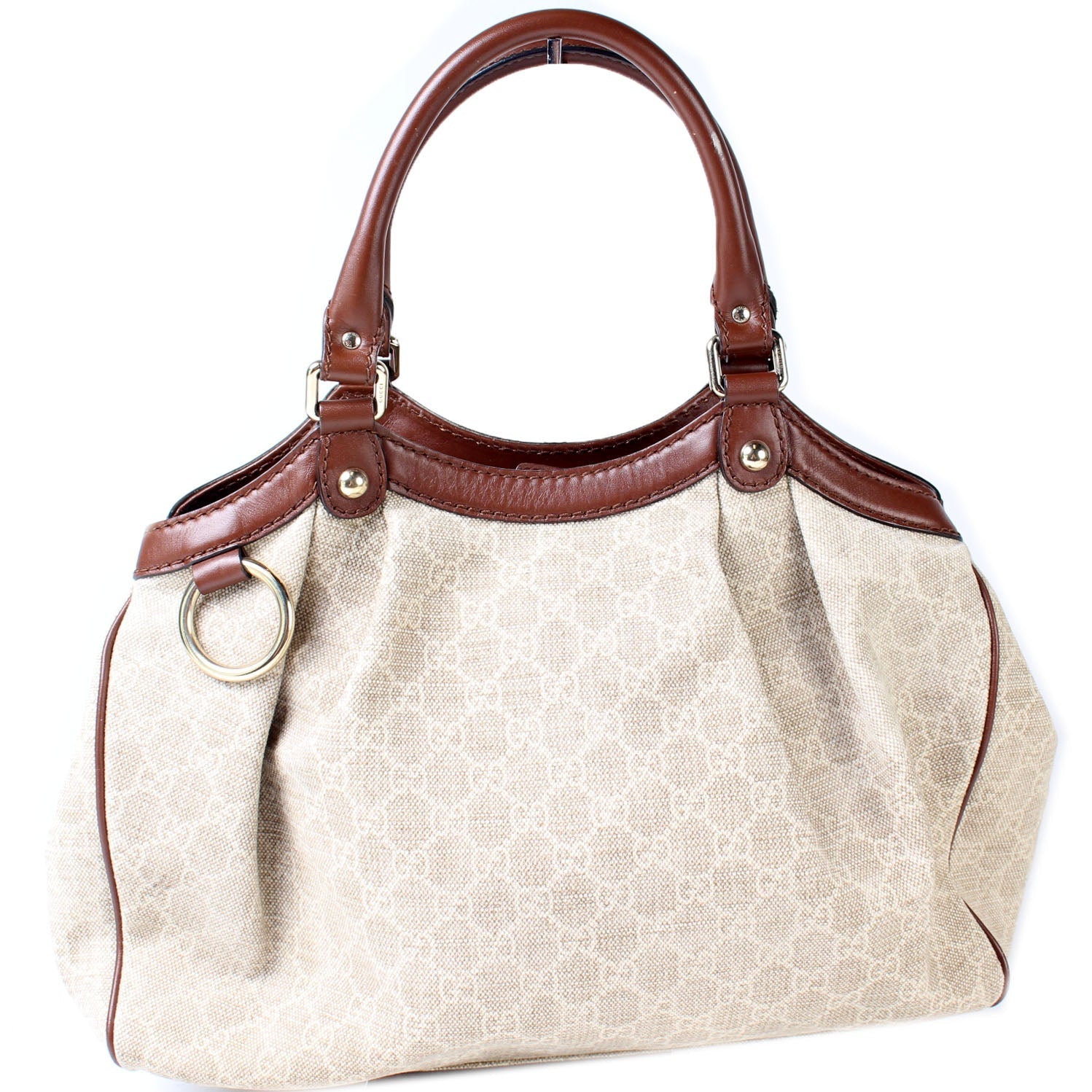Gucci 211944 Sukey GG Canvas Medium Bag