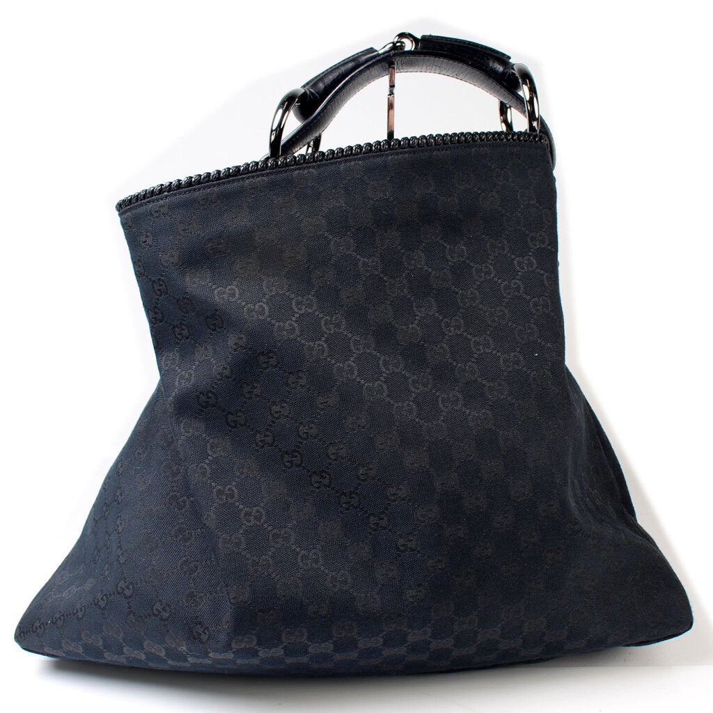 Gucci 114900 Horsebit Hobo Bag