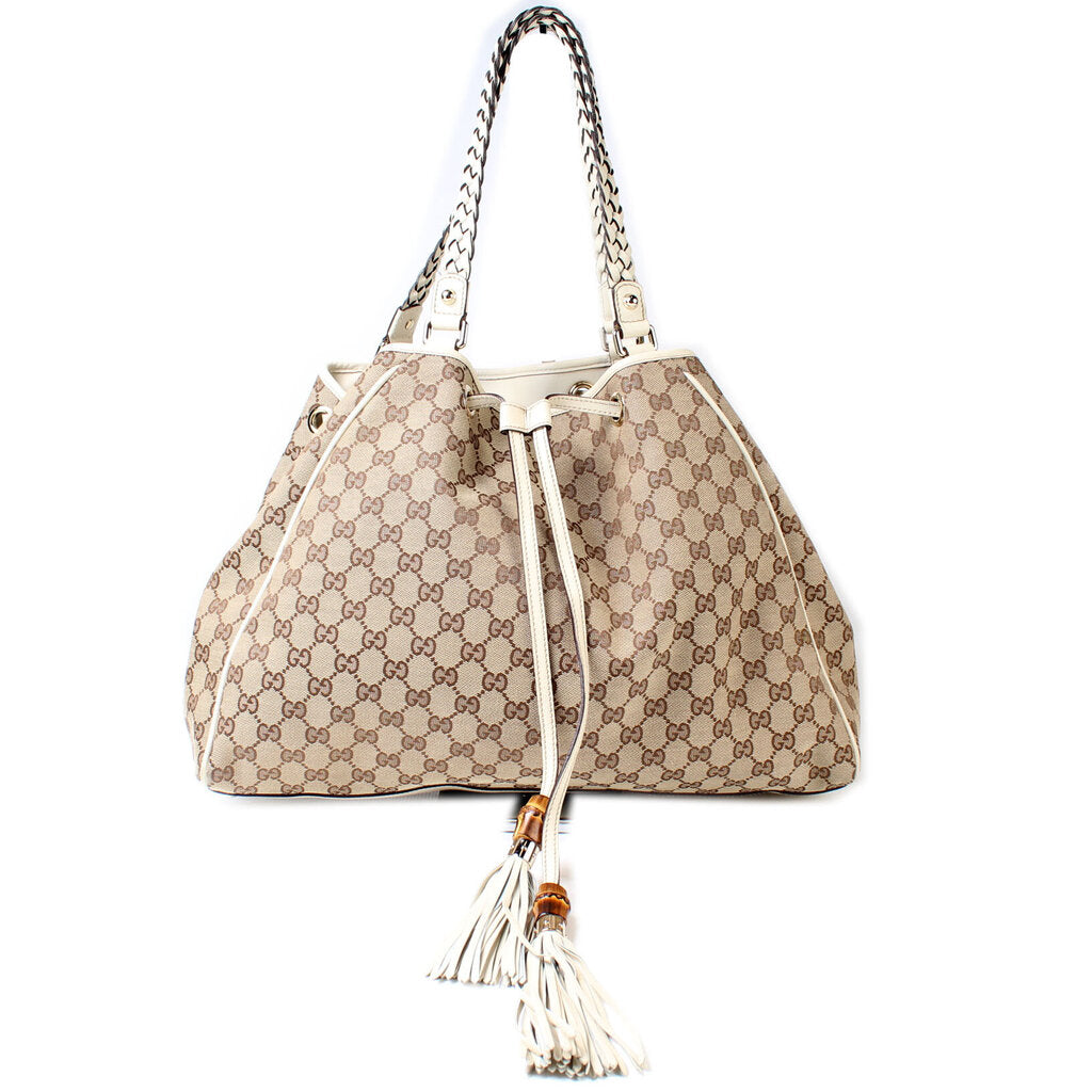 Gucci 170206 Peggy Braided Tote Bag