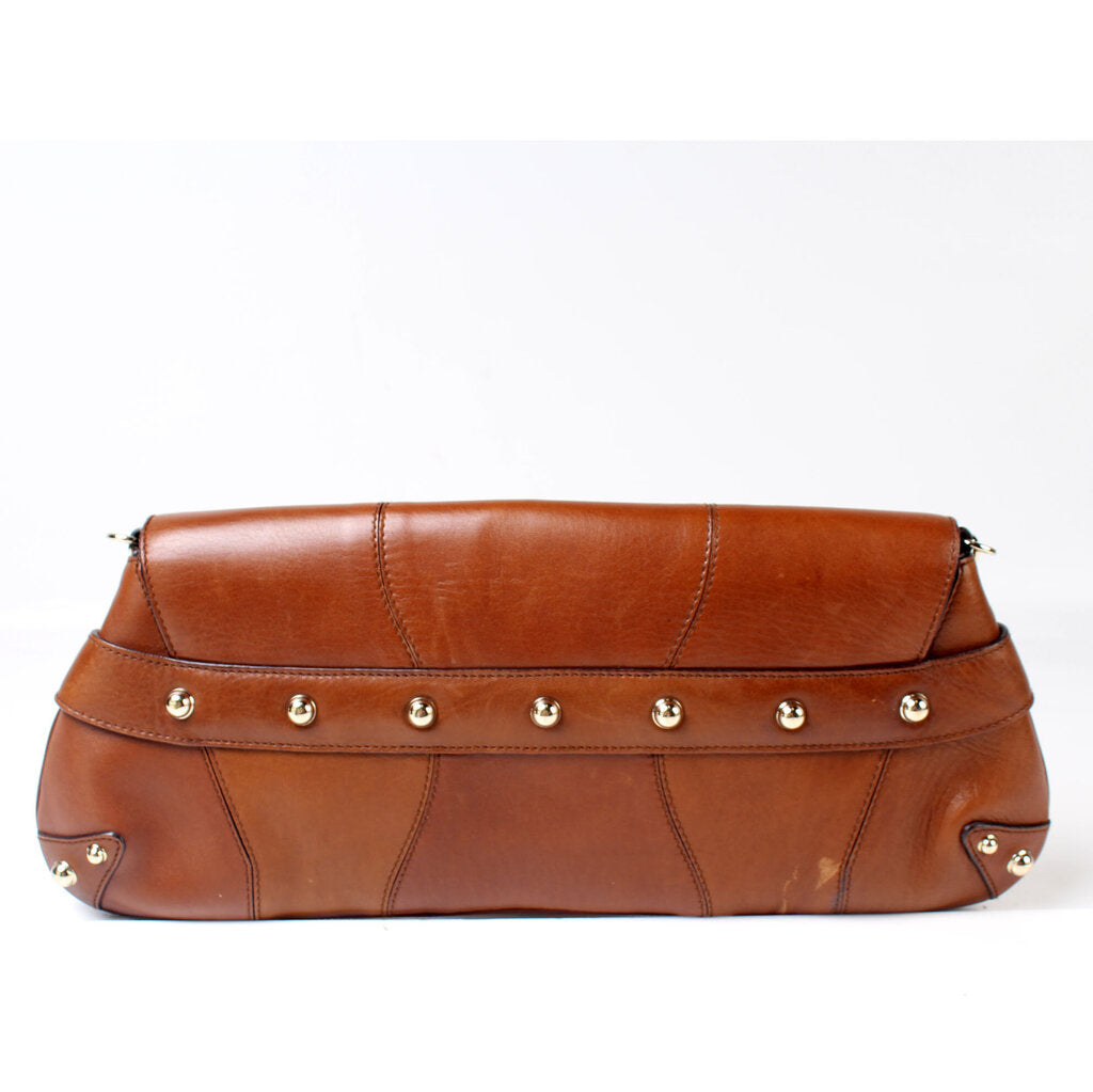 Gucci 131471 Horsebit Chain Clutch Bag