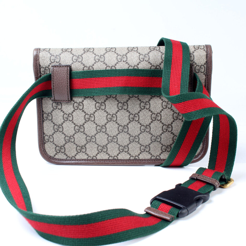 Gucci 493930 GG Supreme Neo Web Belt Bag