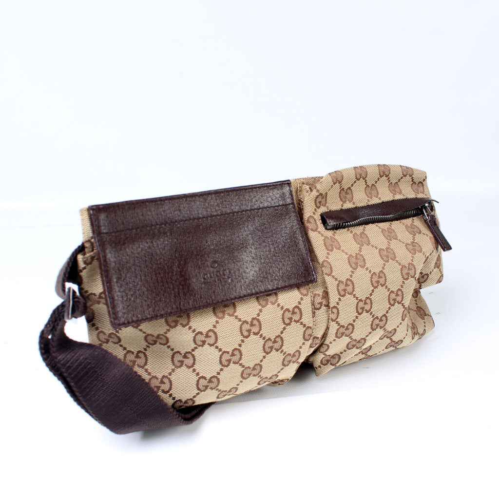 Gucci 28566 Waist Canvas Bag