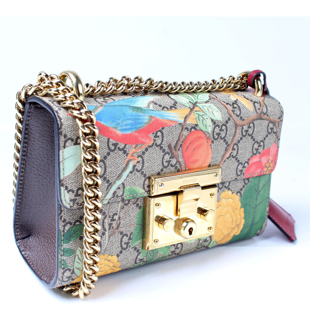 Gucci 409487 Padlock GG Supreme Tian Bag