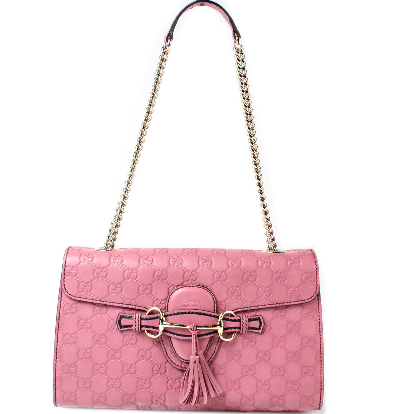 Gucci Chain Leather Shoulder Bag