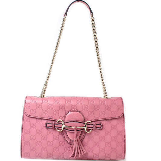 Gucci Chain Leather Shoulder Bag