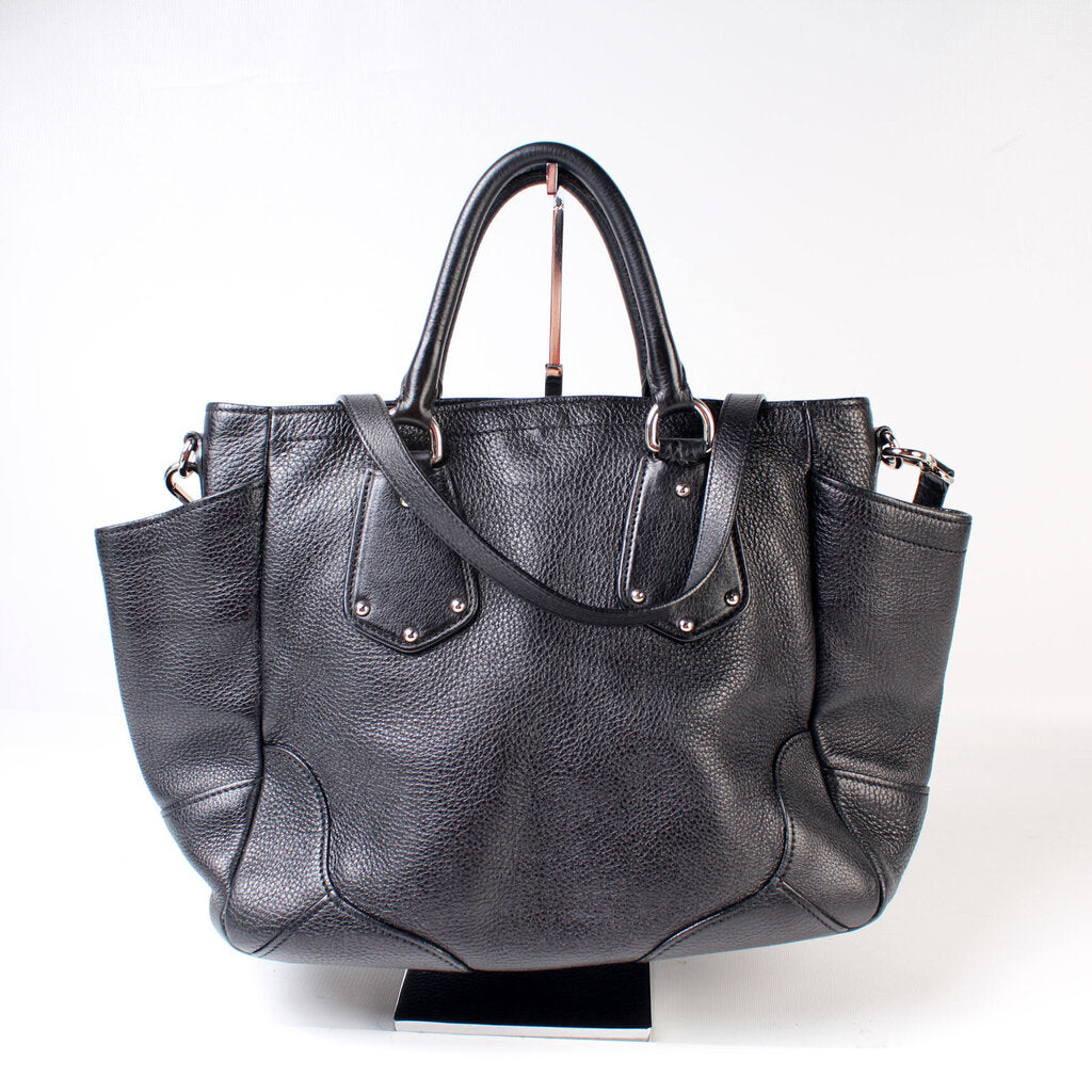 Prada Pebbled Shoulder Bag