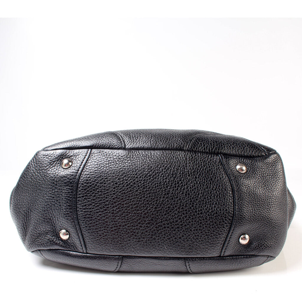 Prada Pebbled Shoulder Bag