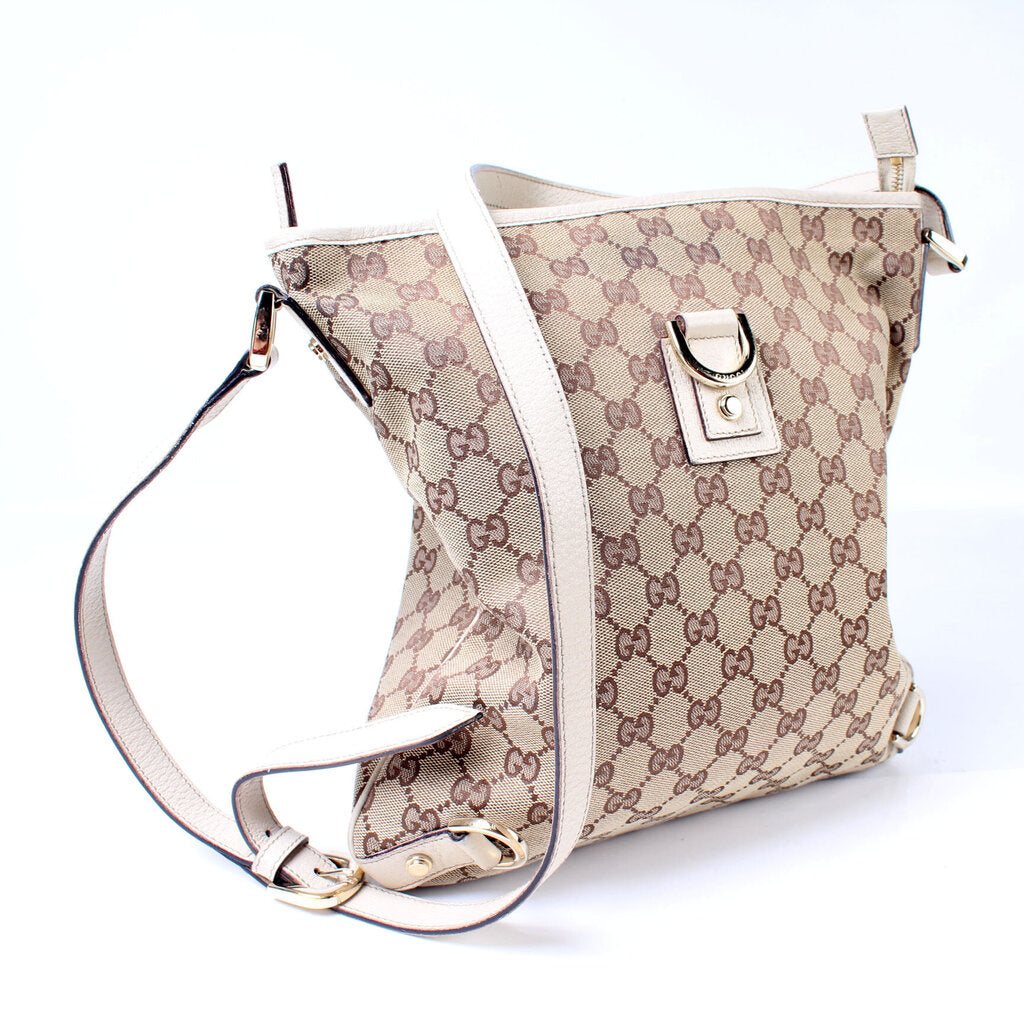 Gucci Abbey D Ring Messenger GG Canvas Bag