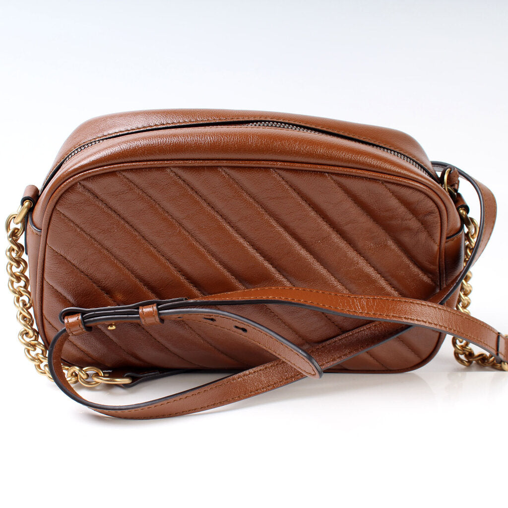 Gucci 447632 Marmont Small Leather Camera Bag
