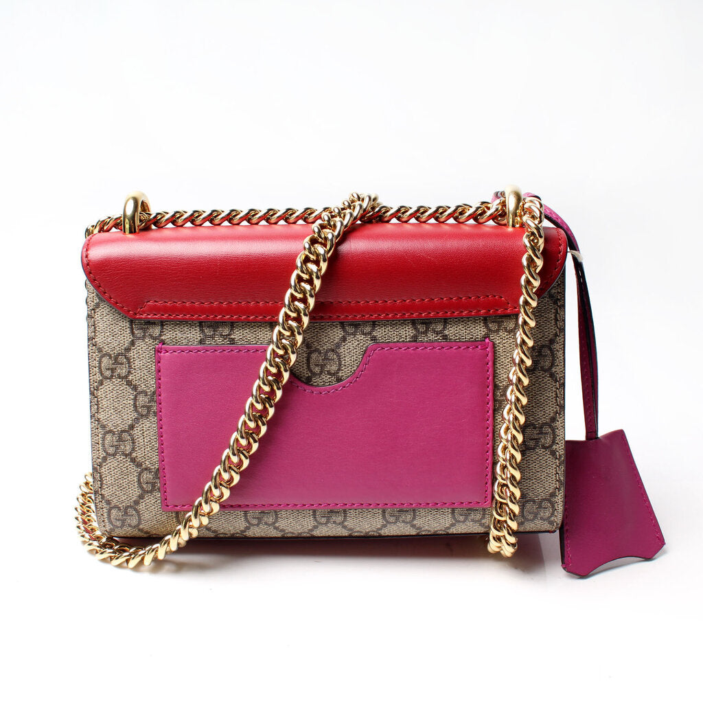 Gucci 409487 Padlock GG Supreme Bag