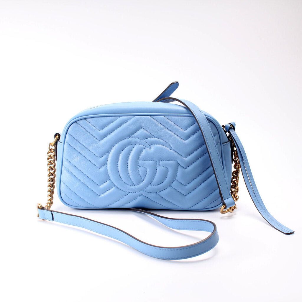 Gucci 447632 Marmont Small Leather Camera Bag