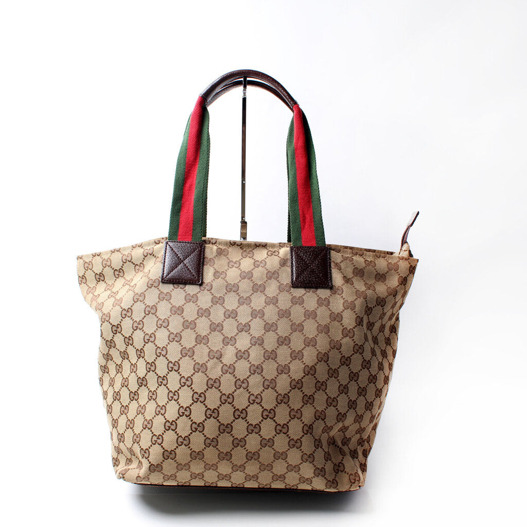 Gucci 131231 Web Handle Tote Bag