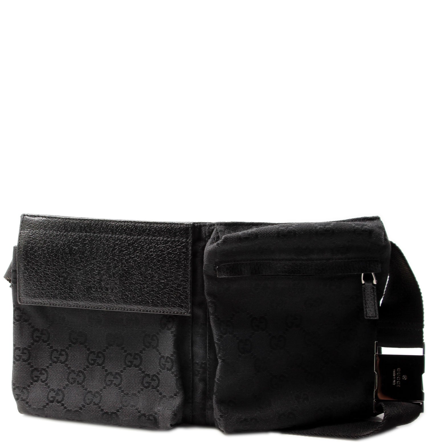 Gucci 28566 GG Canvas Waist Bag