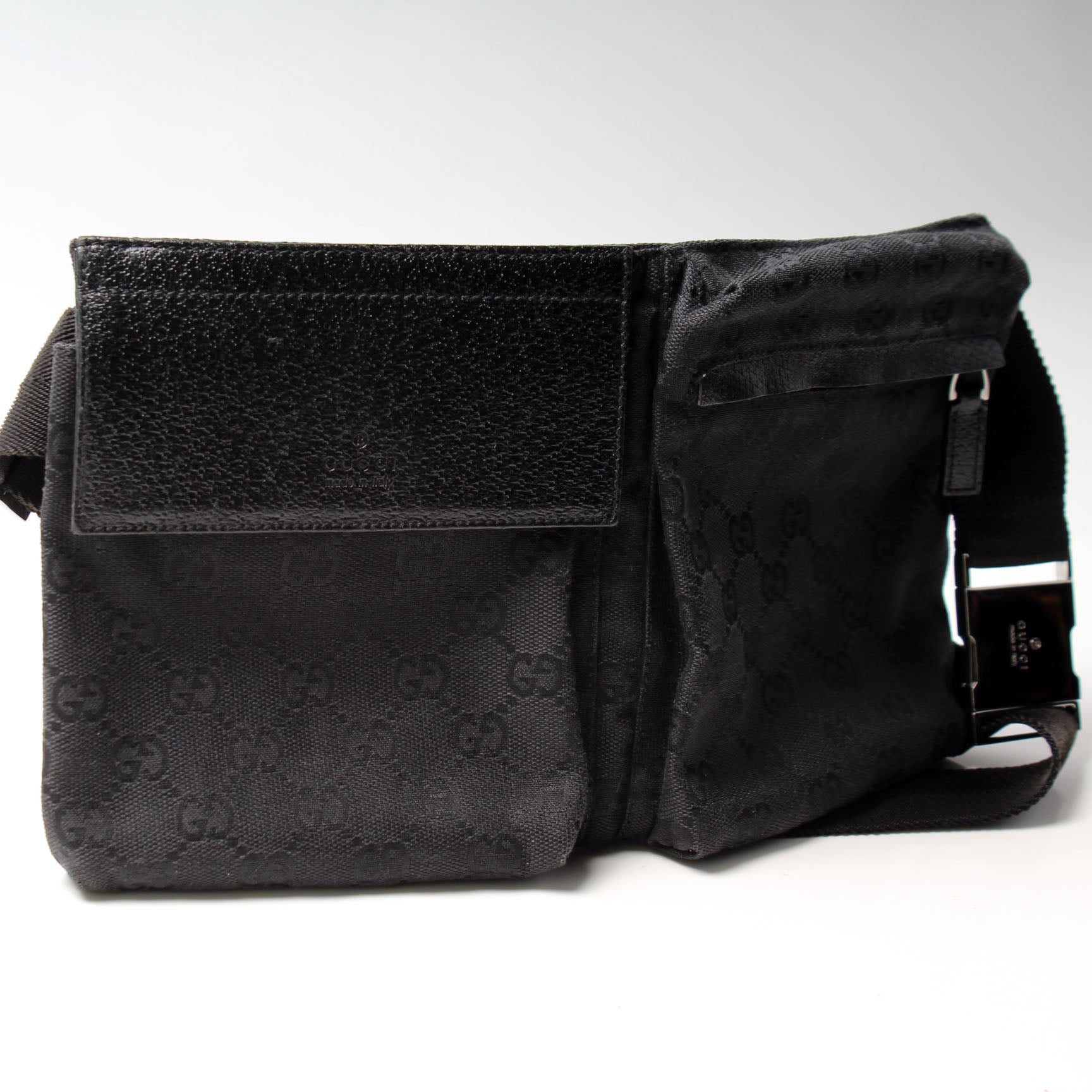 Gucci 28566 GG Canvas Waist Bag