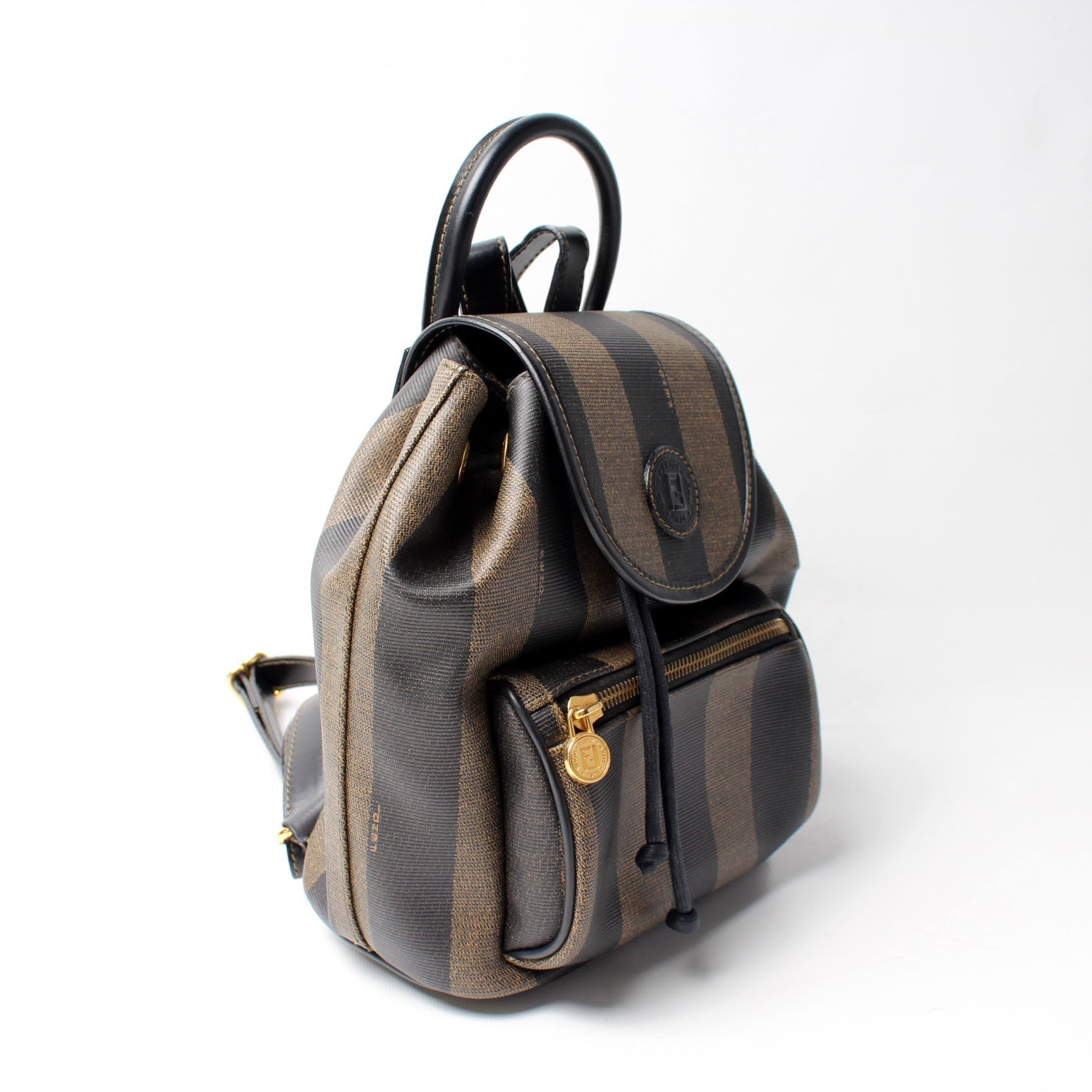 Fendi Pequin Mini Backpack Bag