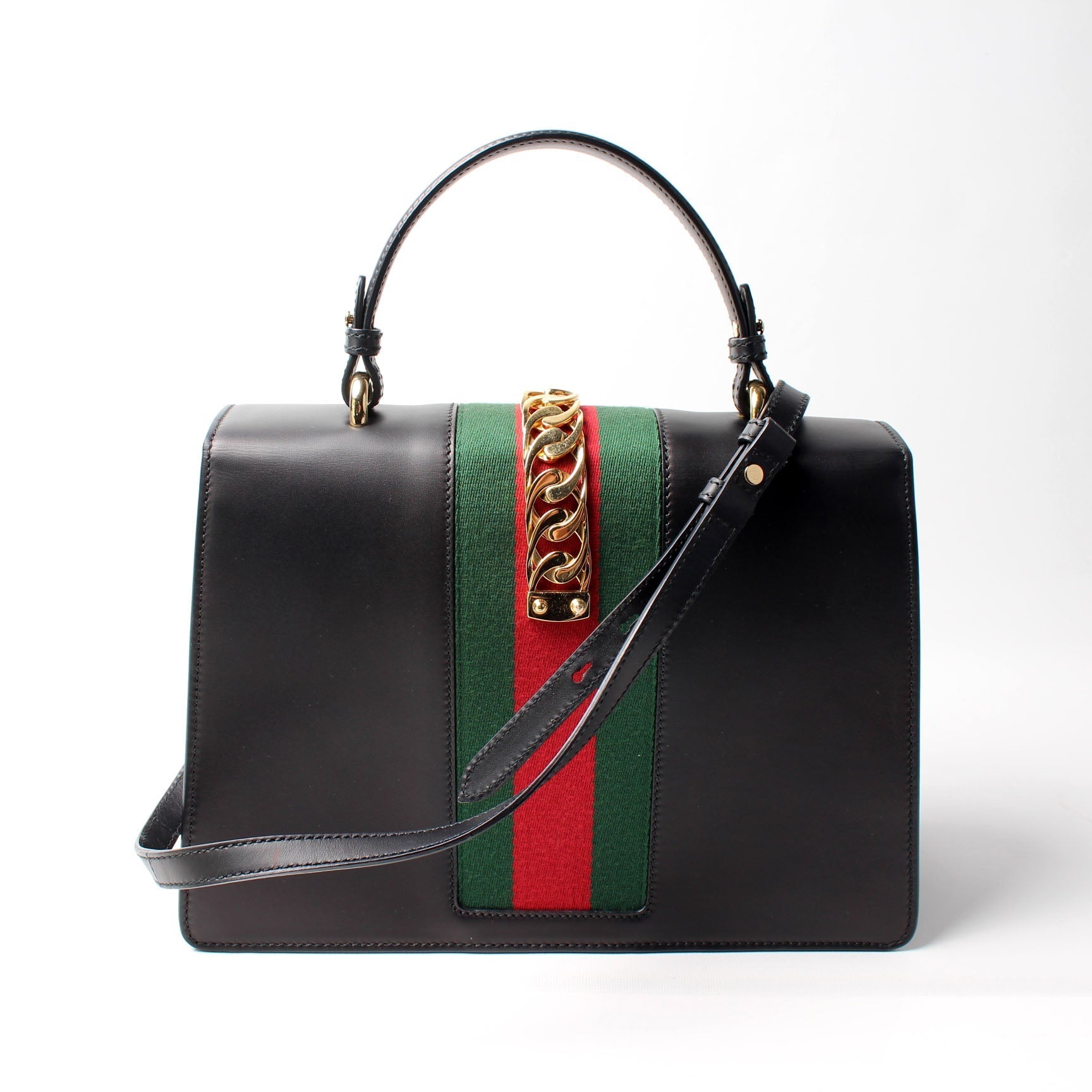 Gucci 431665 Sylvie Top Handle Medium Bag