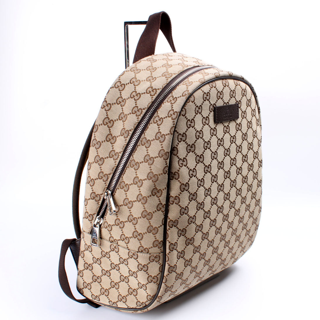 Gucci 449906 GG Canvas Travel Backpack Bag