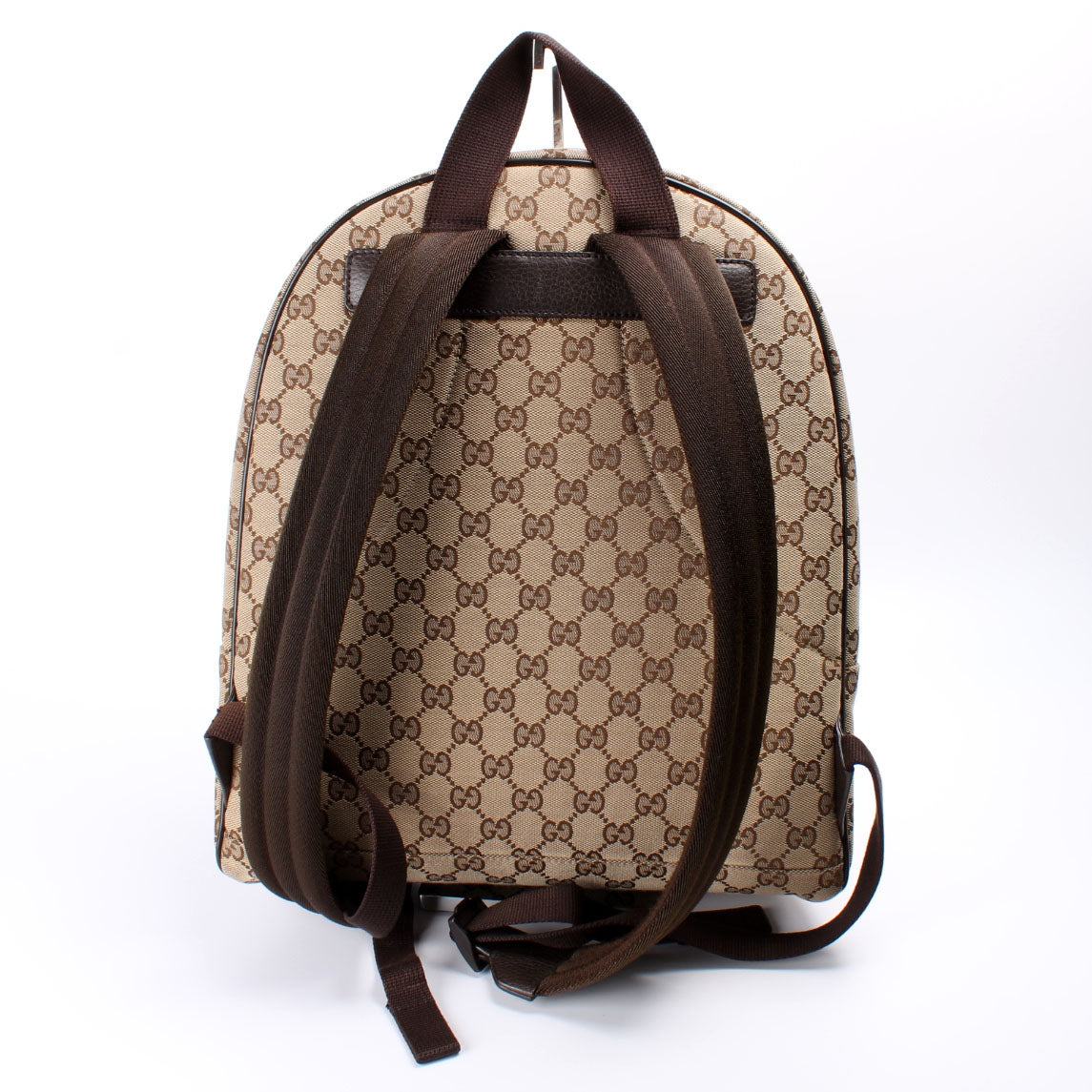 Gucci 449906 GG Canvas Travel Backpack Bag