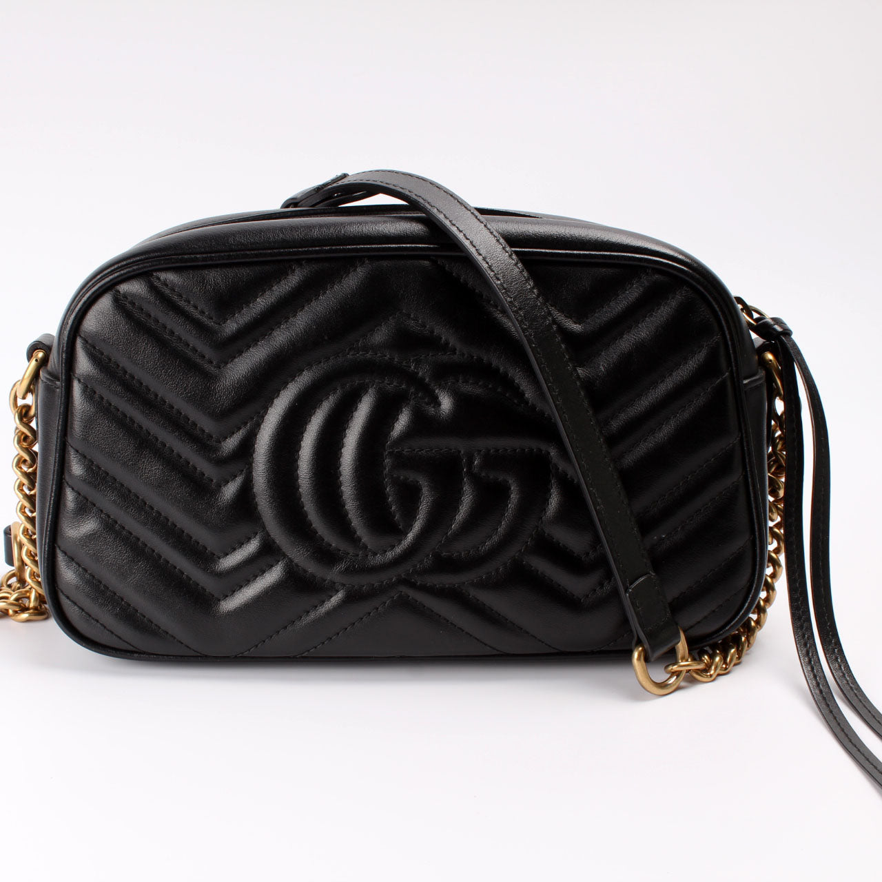 Gucci 447632 Marmont Small Leather Camera Bag