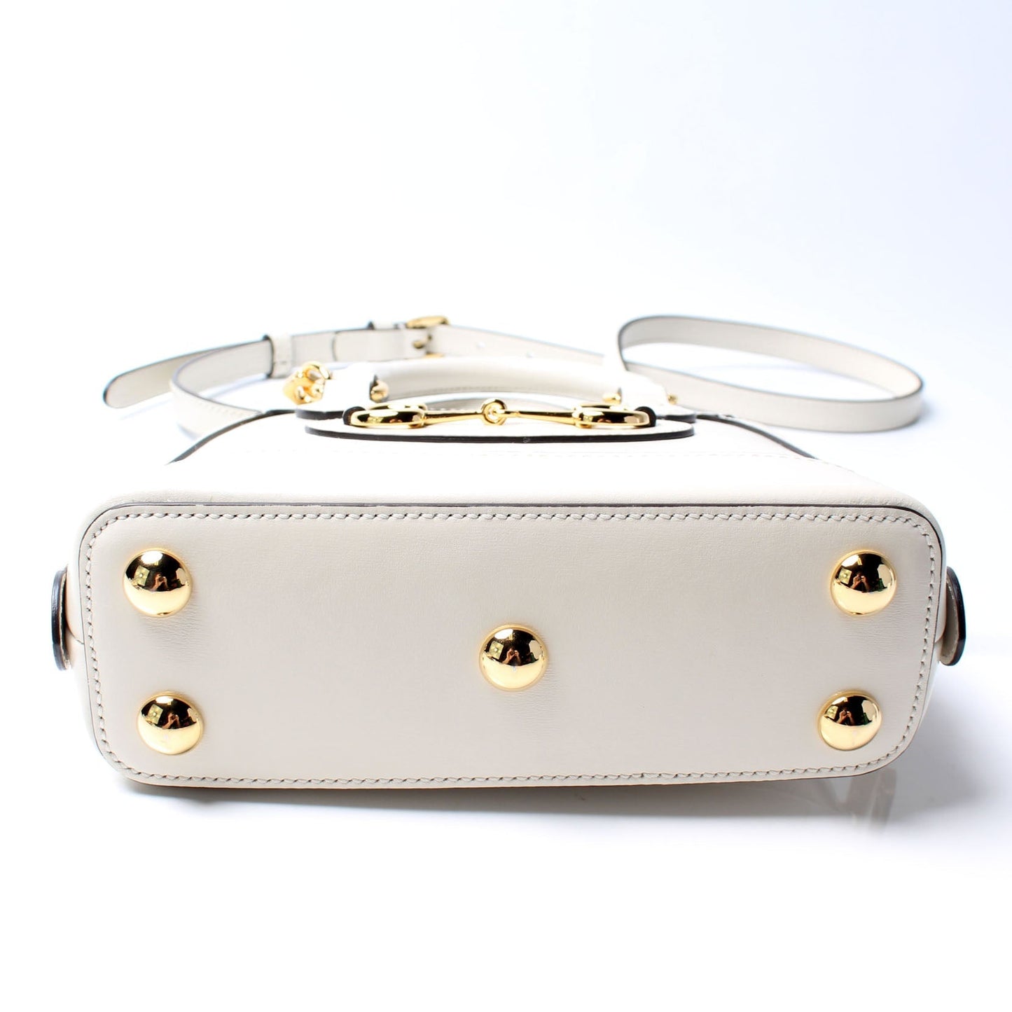 Gucci 640716 Horsebit 1955 Mini Top Handle Leather Bag