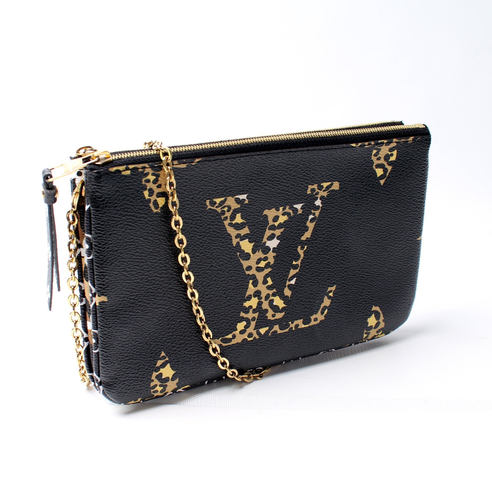 Louis Vuitton Double Zip Pochette Giant Jungle