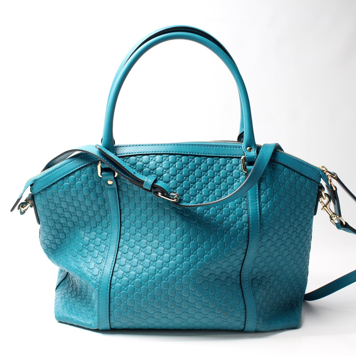 Gucci Leather Top Handle Tote