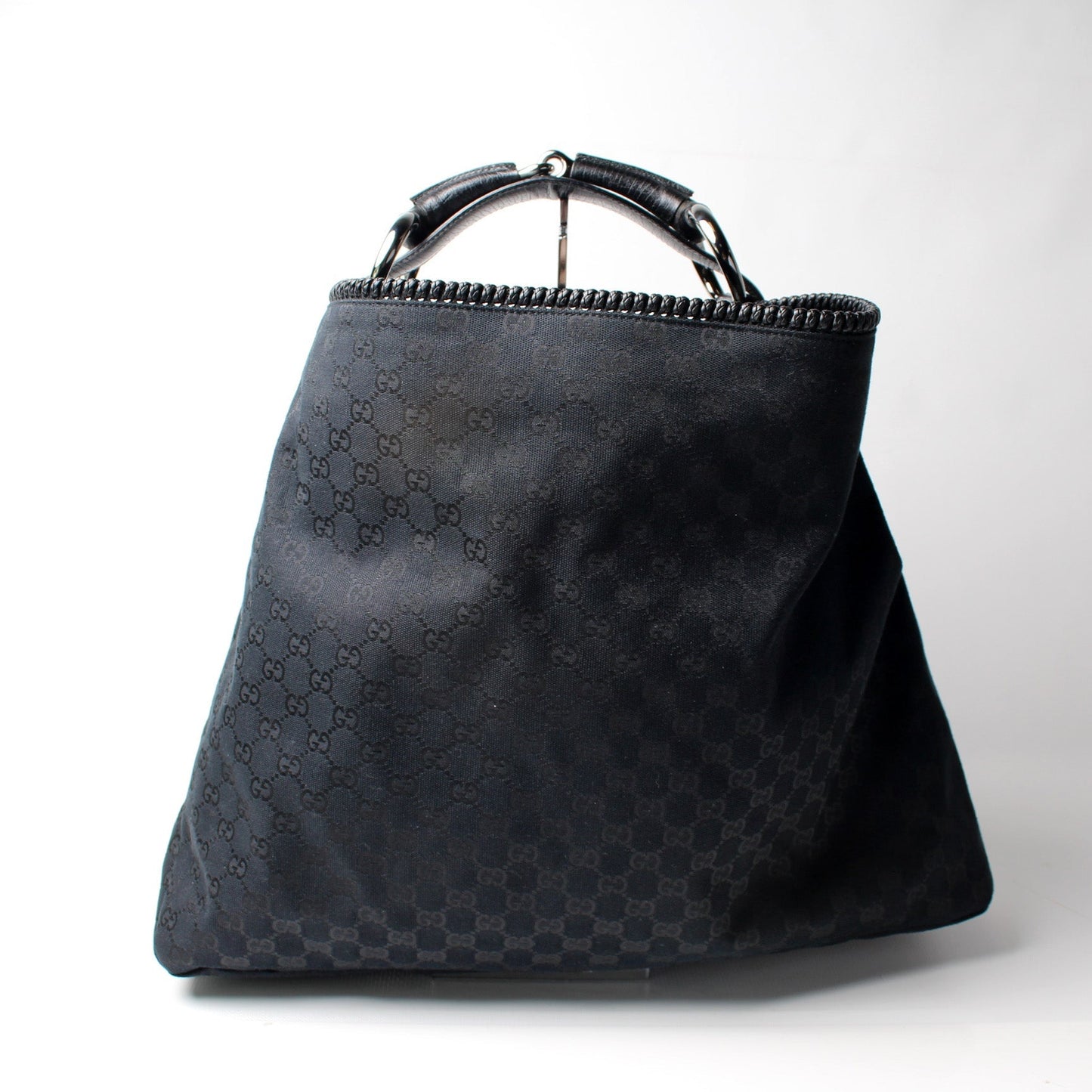 Gucci 114900 Horsebit Hobo Bag
