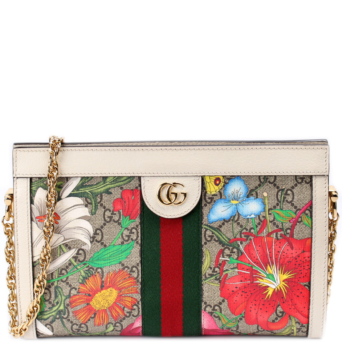 Gucci 503877 GG Supreme Ophidia Small Chain Bag