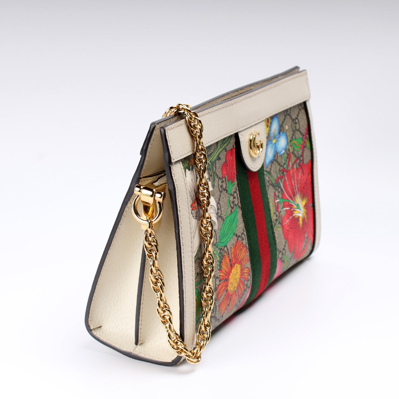 Gucci 503877 GG Supreme Ophidia Small Chain Bag