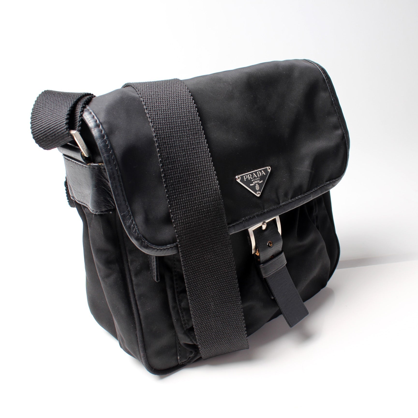 Prada Nylon Small Messenger Bag