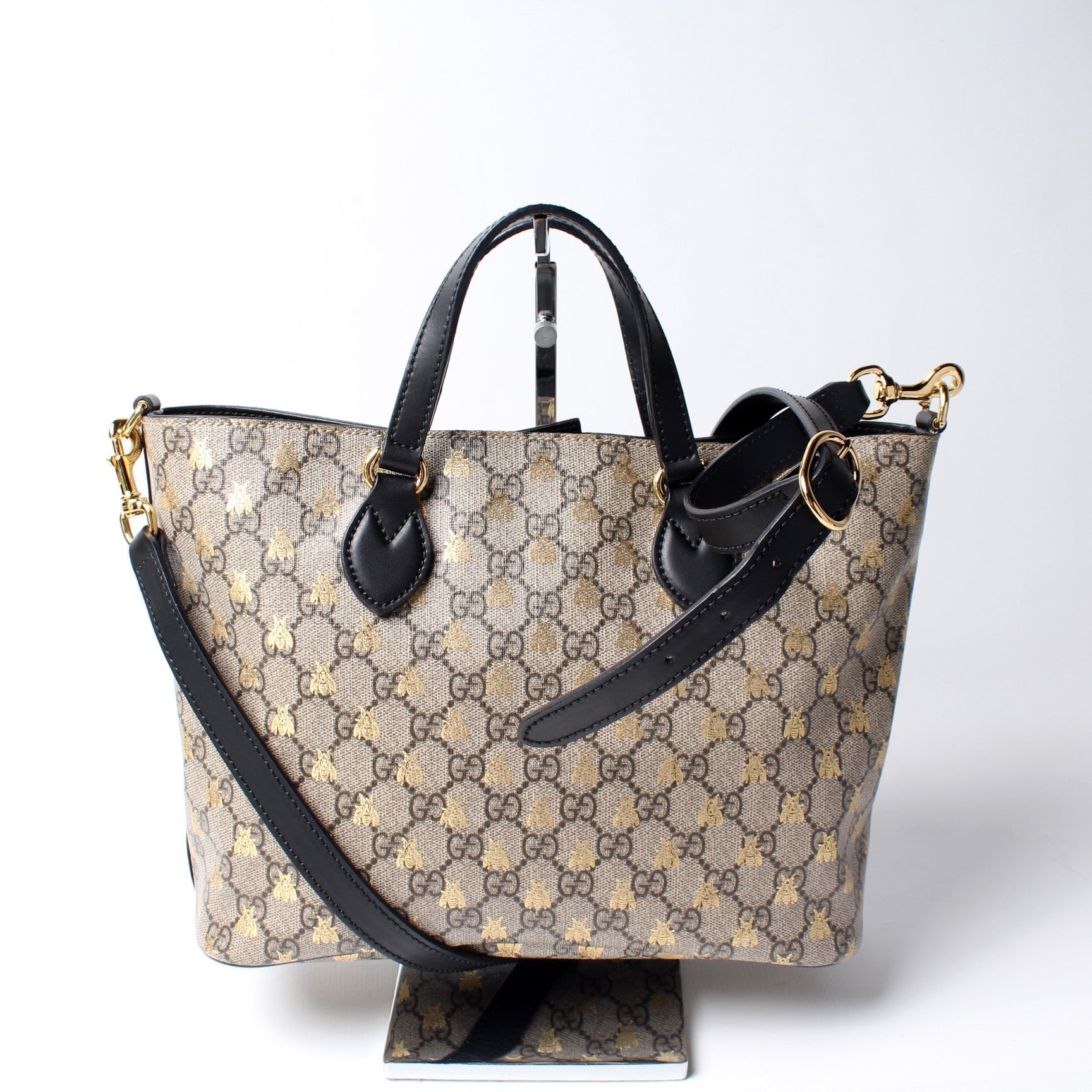 Gucci 473887 GG Supreme Small Tote Bag