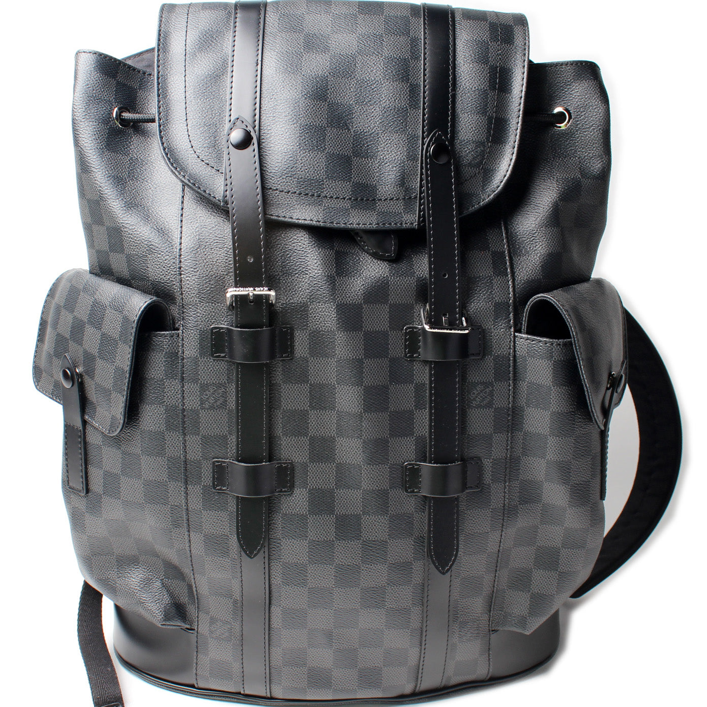 Louis Vuitton Christopher Backpack Damier Graphite