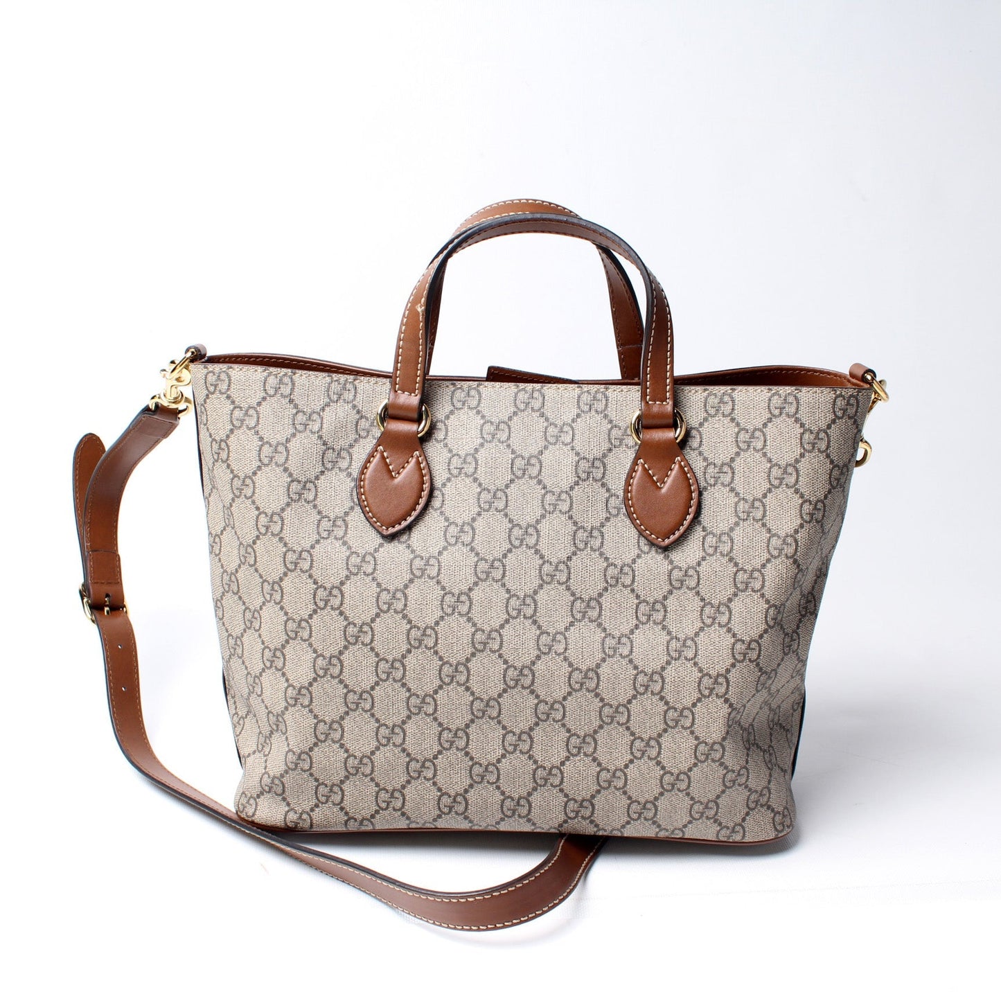 Gucci 473887 GG Supreme Small Tote Bag