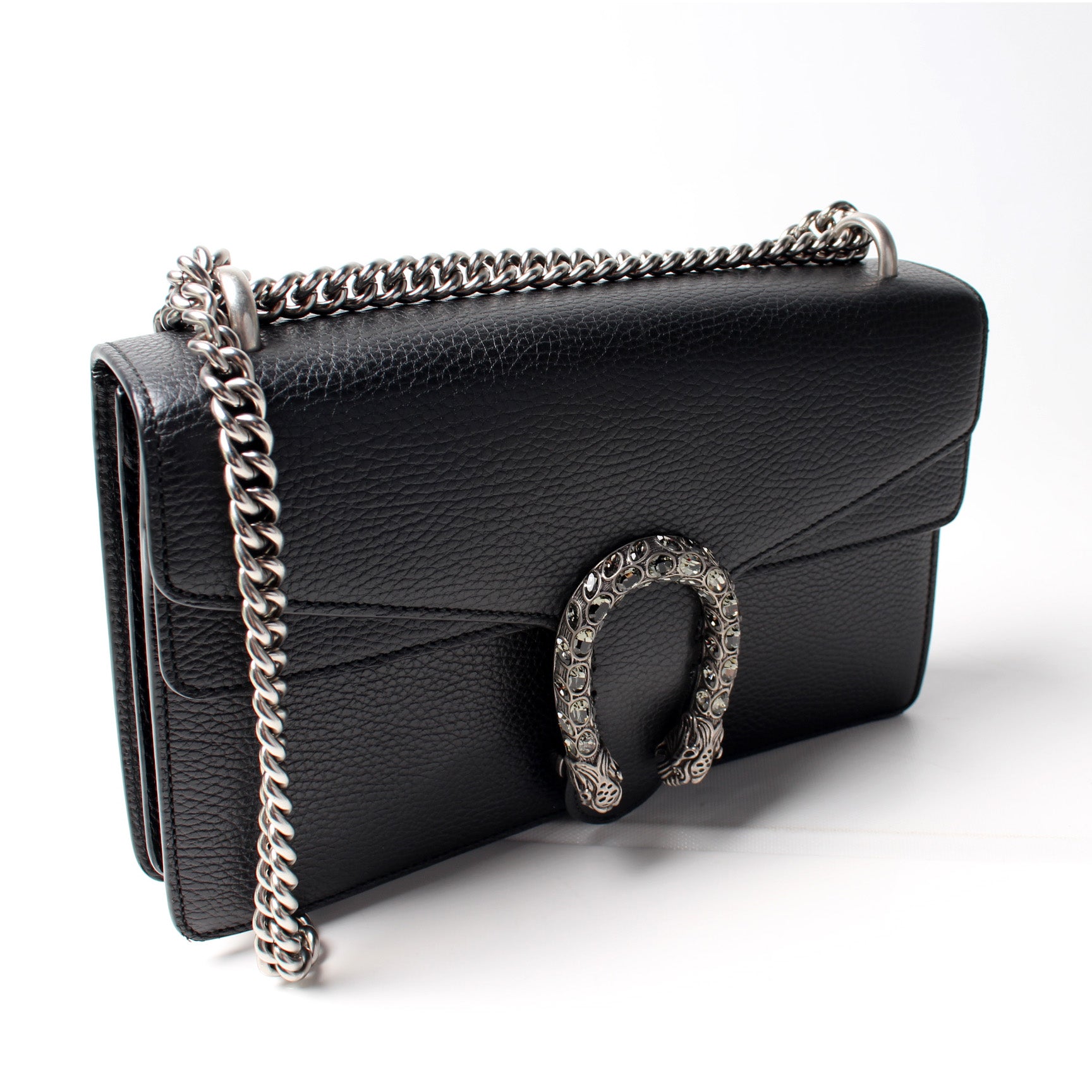 Gucci 400249 Dionysus Leather Shoulder Small Bag