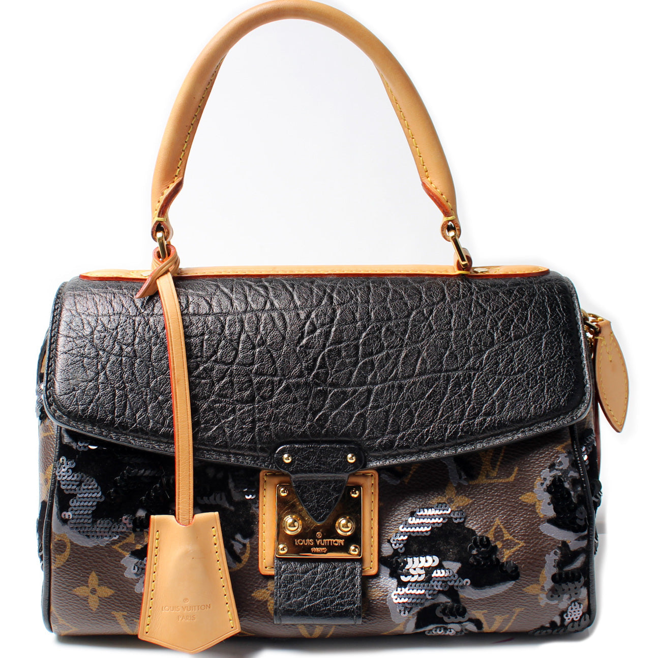 Louis Vuitton Carrol Fleur De Jais Monogram